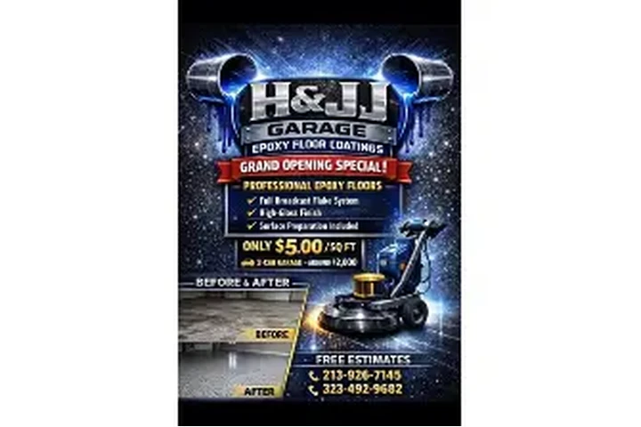 H&JJ Garage Epoxy Floor Coat image 1