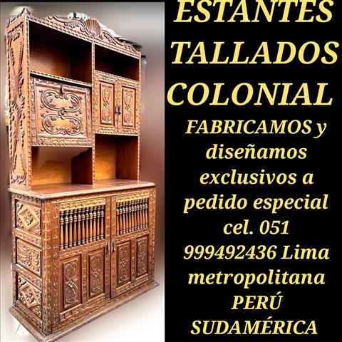 $1 : Muebles coloniales TALLADOS image 2