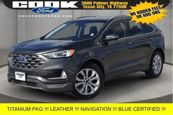 $16783 : Ford Edge 2020 Titanium 4dr image 1