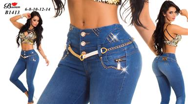 $9 : JEANS COLOMBIANOS $8.99 image 1