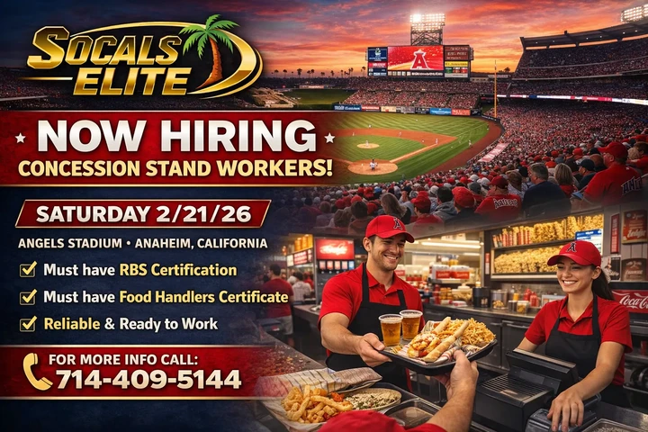 Concession Staff Needed image 1