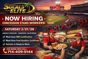 Concession Staff Needed en Orange County