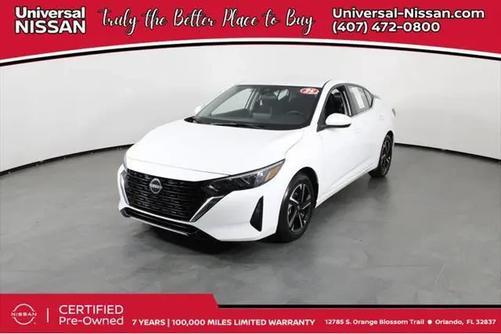 $16991 : Nissan Sentra 2025 SV 4dr Se image 1