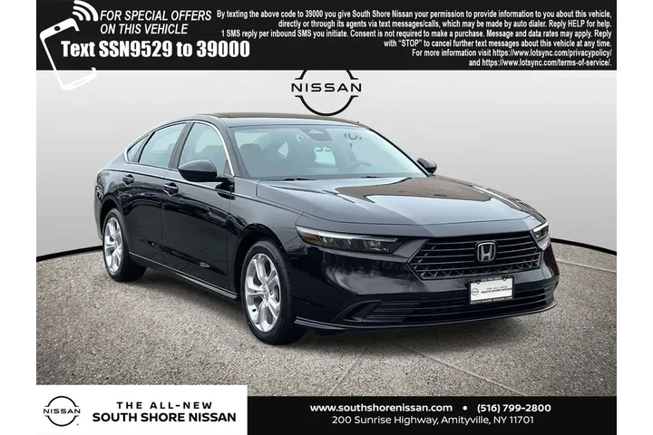 $23375 : Honda Accord 2025 LX 4dr Sed image 1