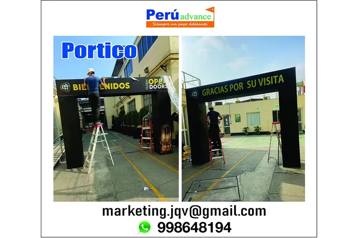 PORTICOS PARA INGRESO DE EVENT image 1