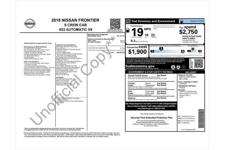 $12987 : Nissan Frontier 2018 4x2 S 4 image 3