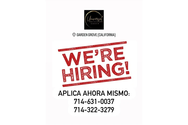 NOW HIRING image 1