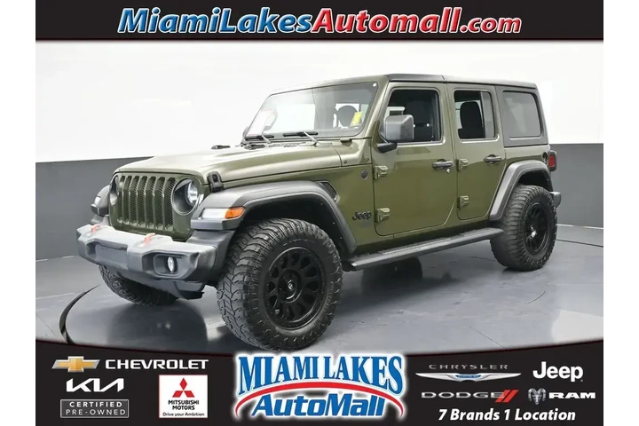 $22795 : Jeep Wrangler Unlimited 2021 image 1