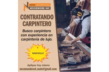 Contratando Carpintero en Nashville