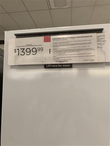 $1000 : Nuevo Refrigerador en caja image 1