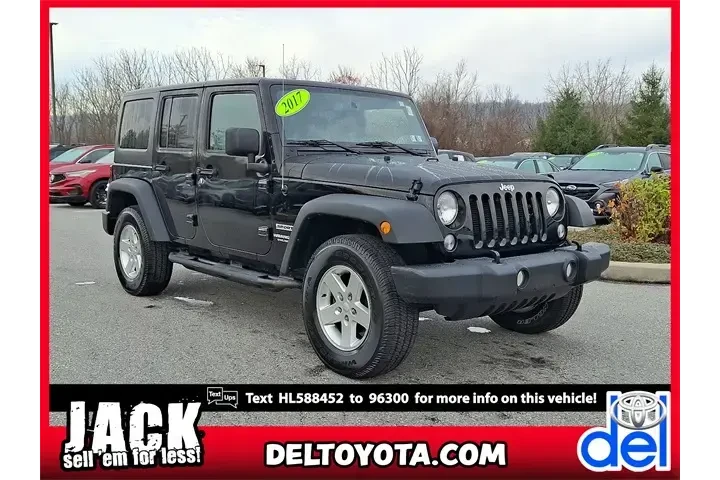 $21995 : Jeep Wrangler Unlimited 2017 image 1