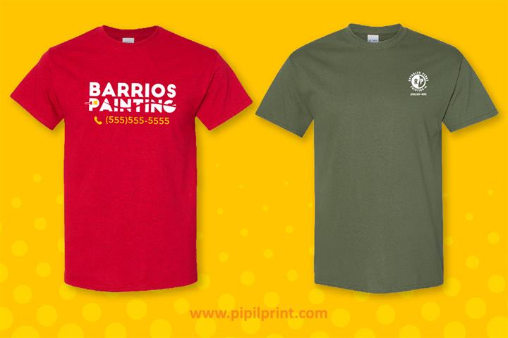 T-Shirts para Pintura image 1