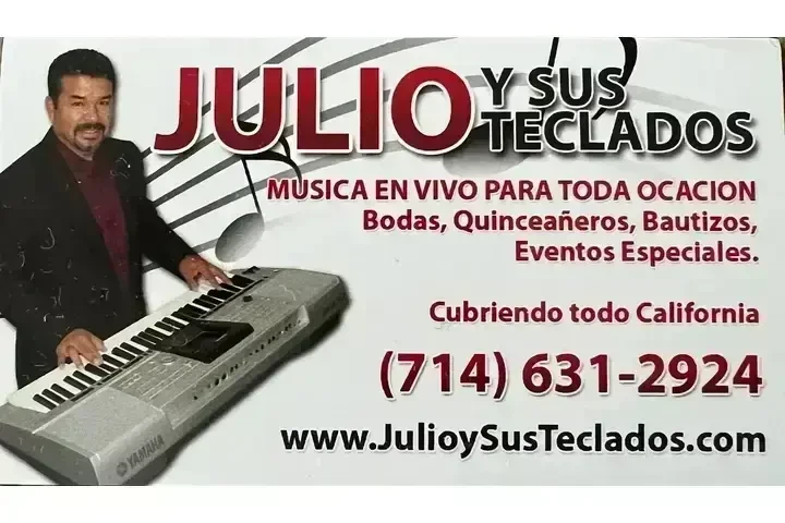 JULIO Y SUS TECLADOS $160/HORA image 2