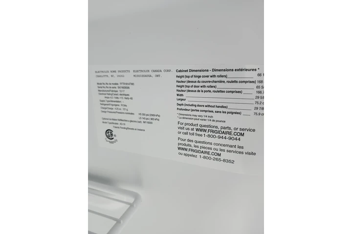 $250 : Refrigerador Frigidaire image 6