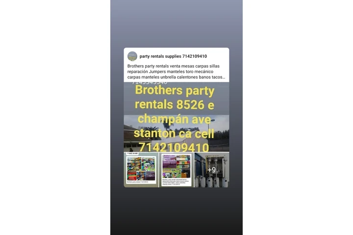 Party rentals cerritos t image 4