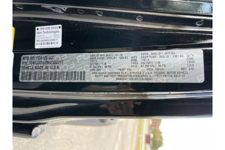 $24566 : Jeep Wrangler Unlimited 2021 image 10