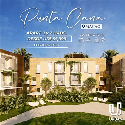 $55999 : Apartamentos en Punta Cana image 1