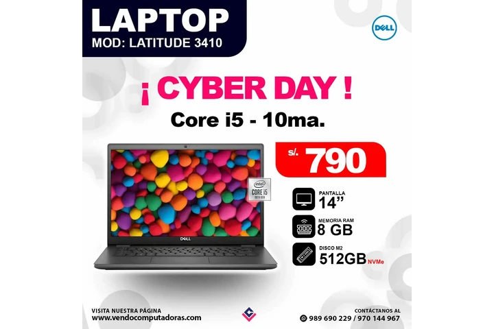 Laptop DELL Latitude 3410 image 5