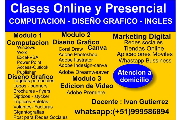 clases virtuales y presenciale image 1