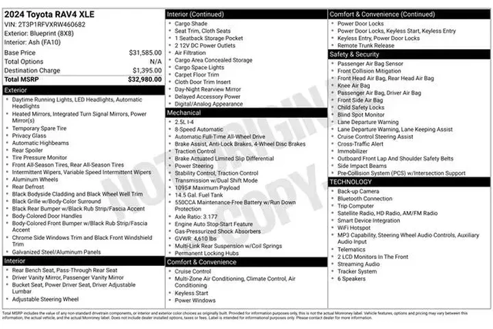 $30990 : Toyota RAV4 2024 AWD XLE 4dr image 5