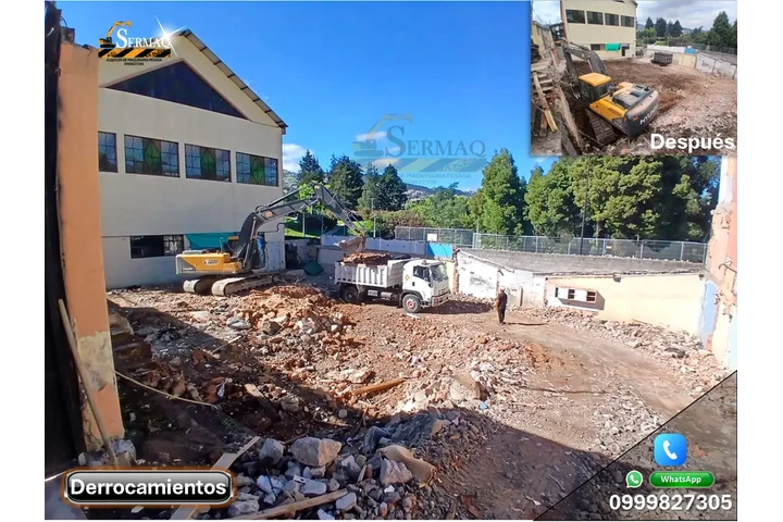 Demolición, Desbanques, Excava image 1