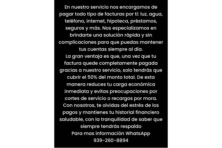 Encargamos de pagar todo tipo image 1