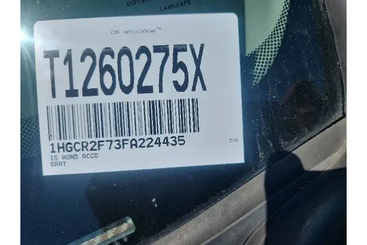 $13991 : Honda Accord 2015 EX 4dr Sed image 4