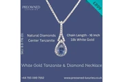 Tanzanite & Diamond Necklace en London