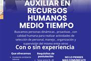 Auxiliar en talento humano sin en Bogota