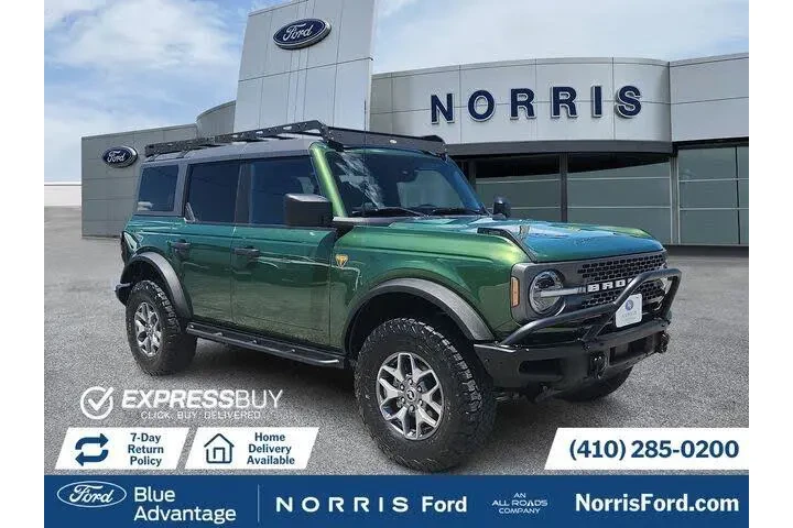 $38988 : Ford Bronco 2022 4x4 Black D image 1