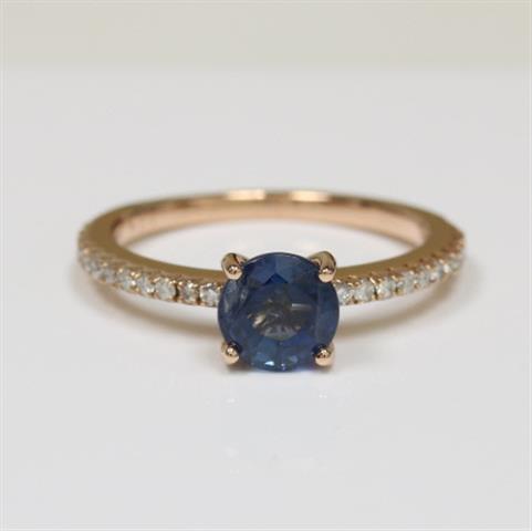 $1752 : Shop Sapphire Engagement Ring image 3