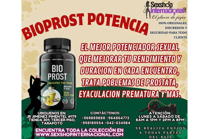 BIOPROST POTENCIA SEXUAL Y MAS image 1