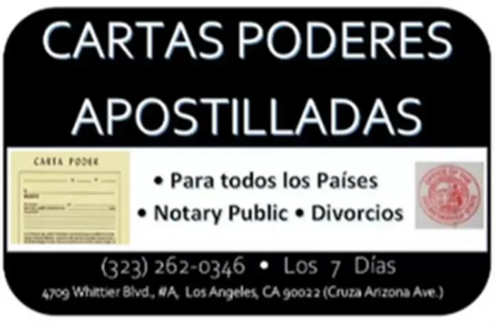 █►➡️CARTAS PODER➡️APOSTILLADOS image 1