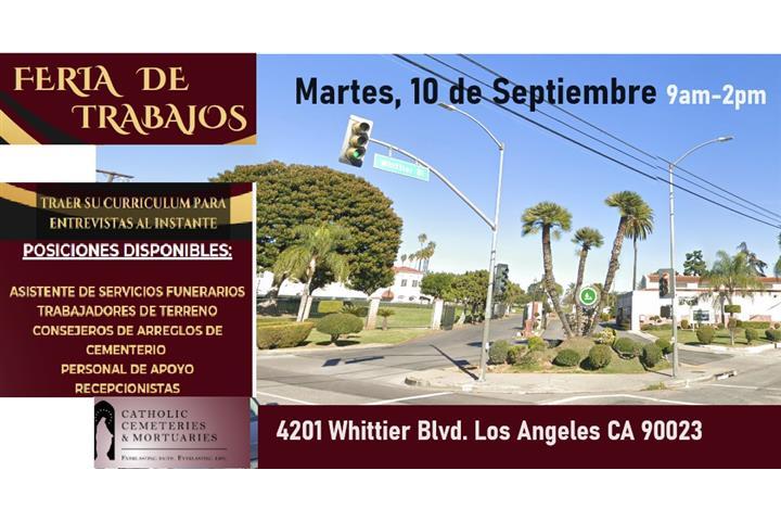 🚨FERIA DE TRABAJOS! SEPT. 10 image 1