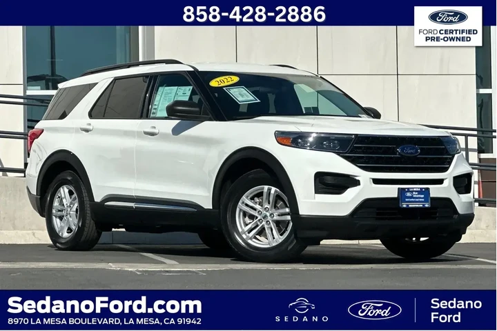 $28618 : Ford Explorer 2022 XLT 4dr S image 1