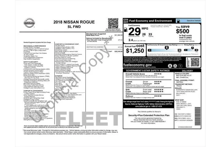 $14932 : Nissan Rogue 2018 SL 4dr Cro image 2