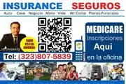 AUTO 🔵 VIDA 🔵 MEDICARE🔵CASA en Los Angeles