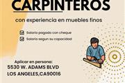 Se Solicitan Carpinteros en Los Angeles