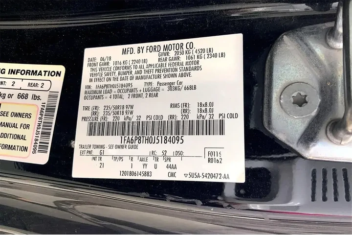 $12821 : Ford Mustang 2018 EcoBoost 2 image 8