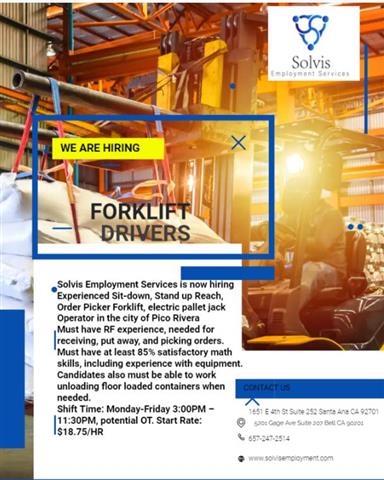 Forklift Operators!!! image 1