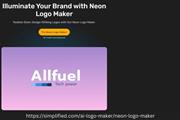 AI Neon Logo Maker