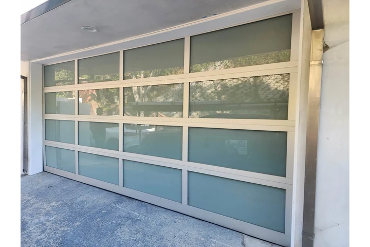 Full glass view two car garage image 2