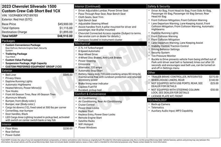 $34299 : Chevrolet Silverado 1500 202 image 7