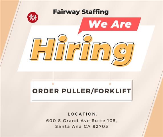 Now Hiring Forklift Driver!!!! image 1