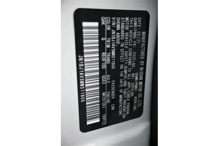 $13995 : Nissan Rogue Sport 2021 S 4d image 4