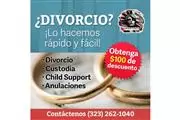 $100 de descuento en divorcios