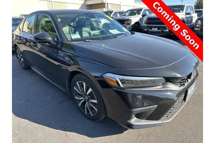 $28305 : Honda Civic 2022 EX-L 4dr Ha image 1