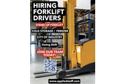 NOW HIRING FORKLIFT DRIVERS en Los Angeles