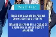 Vacante Ejecutivo de ventas en Orange County