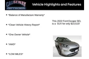 $23510 : Ford Escape 2022 AWD SEL 4dr thumbnail